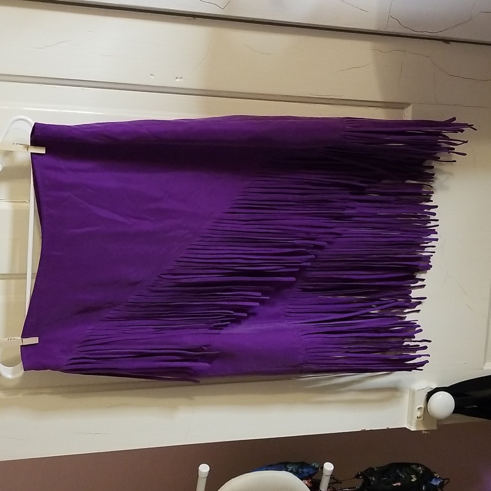 Outlaws fringe skirt